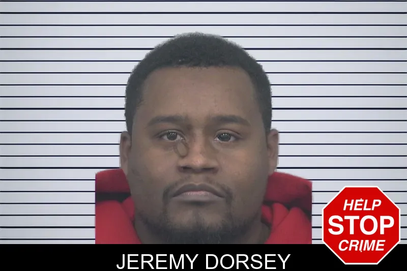 Jeremy Dorsey mugshot