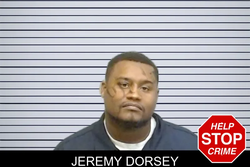 Jeremy Dorsey mugshot