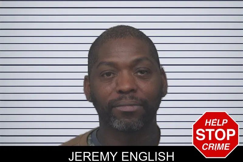 Jeremy English mugshot