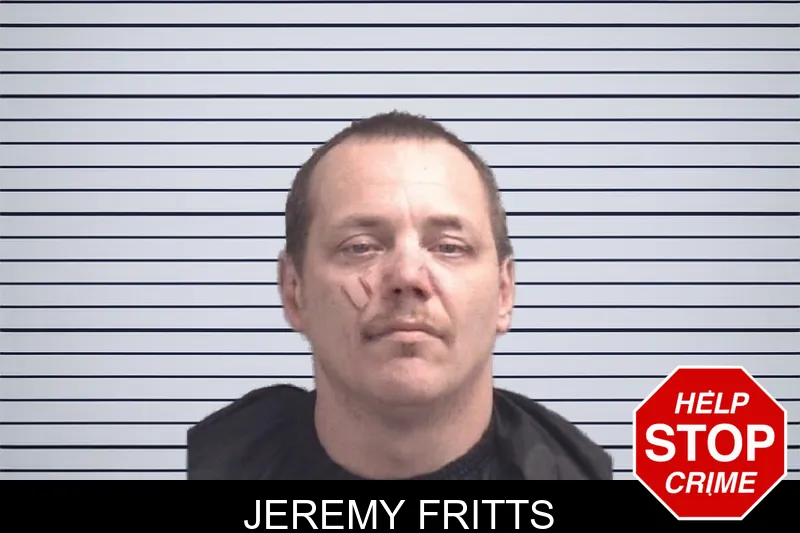 Jeremy Fritts mugshot