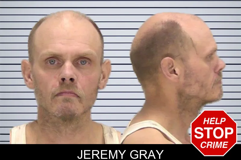 Jeremy Gray mugshot