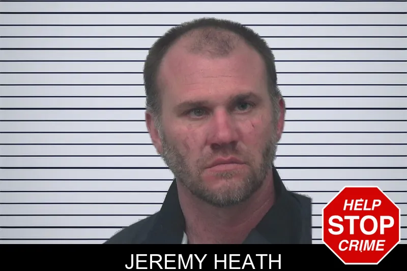 Jeremy Heath mugshot