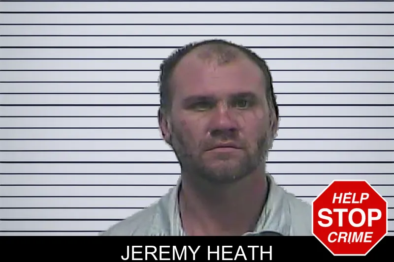Jeremy Heath mugshot
