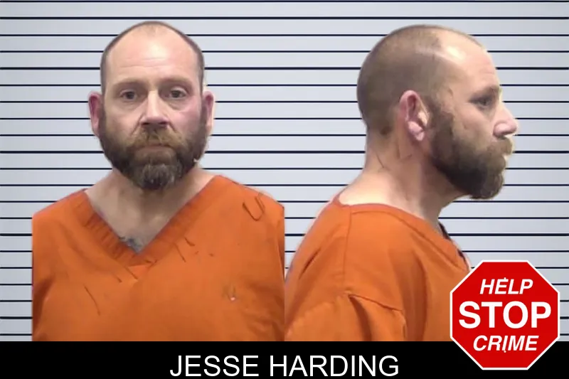 Jesse Harding mugshot