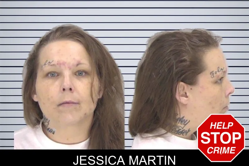 Jessica Martin mugshot