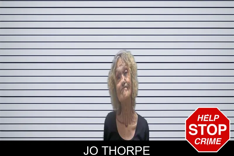 Jo Thorpe mugshot