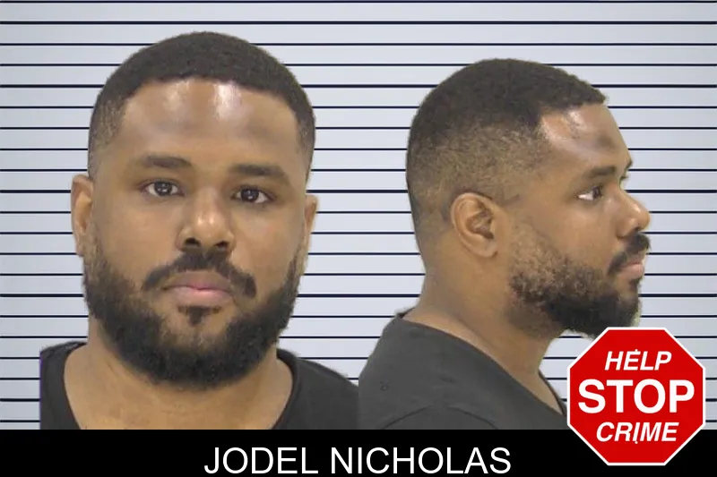 Jodel Nicholas mugshot