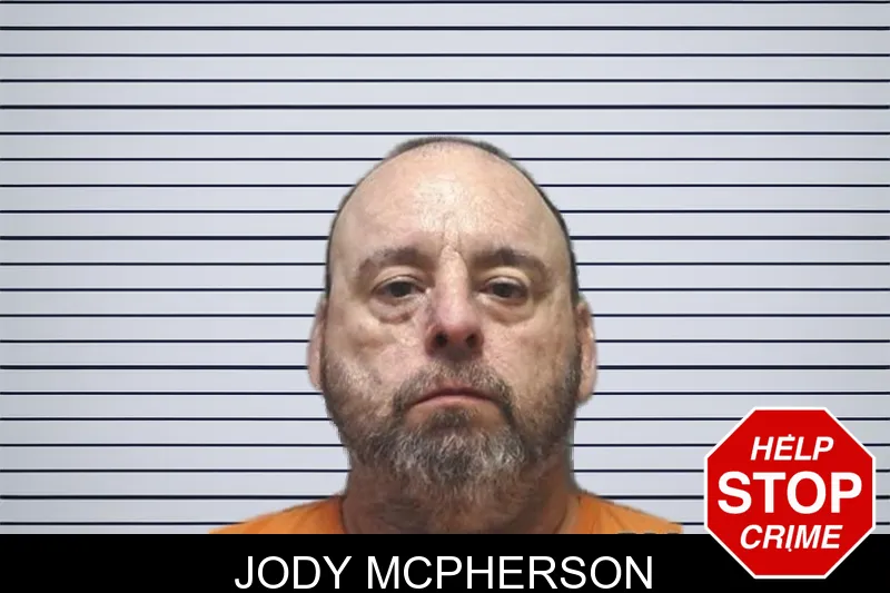 Jody McPherson mugshot