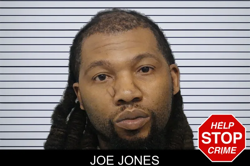 Joe Jones mugshot