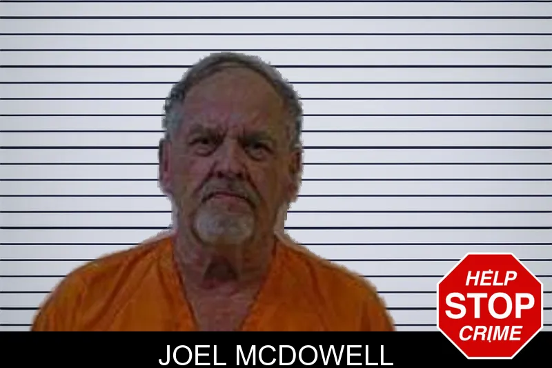 Joel McDowell mugshot