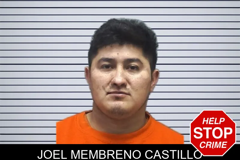 Joel Membreno Castillo mugshot