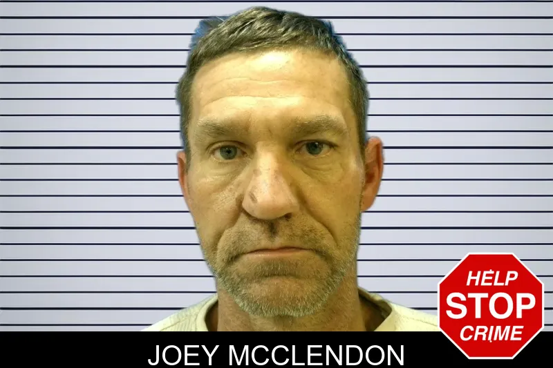 Joey McClendon mugshot