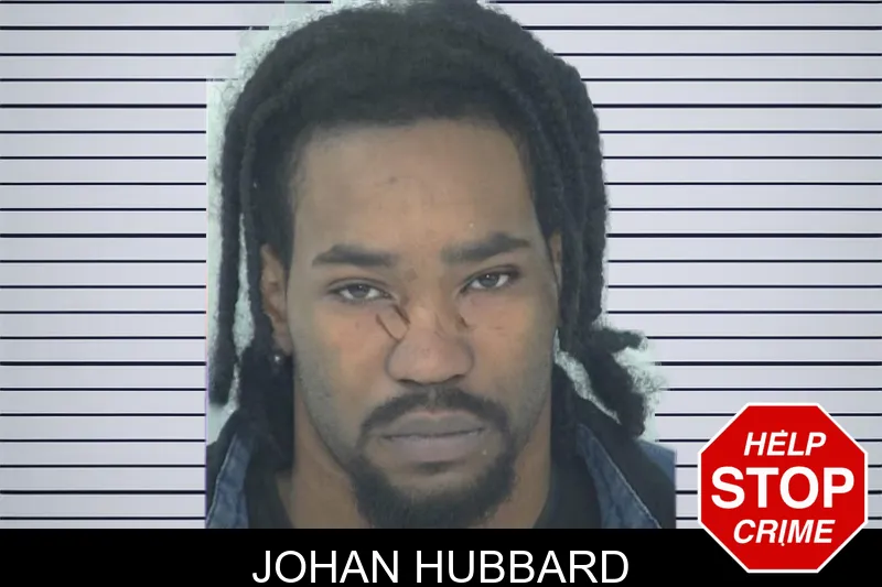 Johan Hubbard mugshot