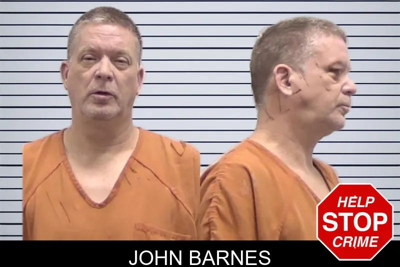 John Barnes mugshot