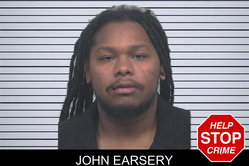 John Earsery mugshot