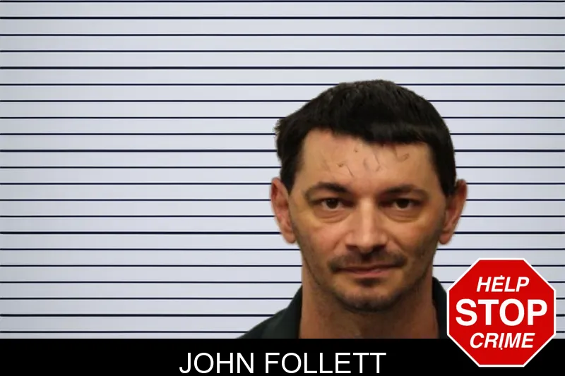 John Follett mugshot