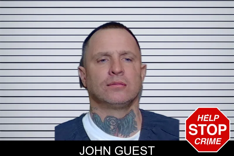 John Guest mugshot