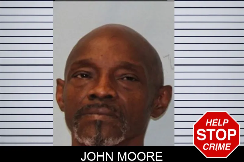 John Moore mugshot
