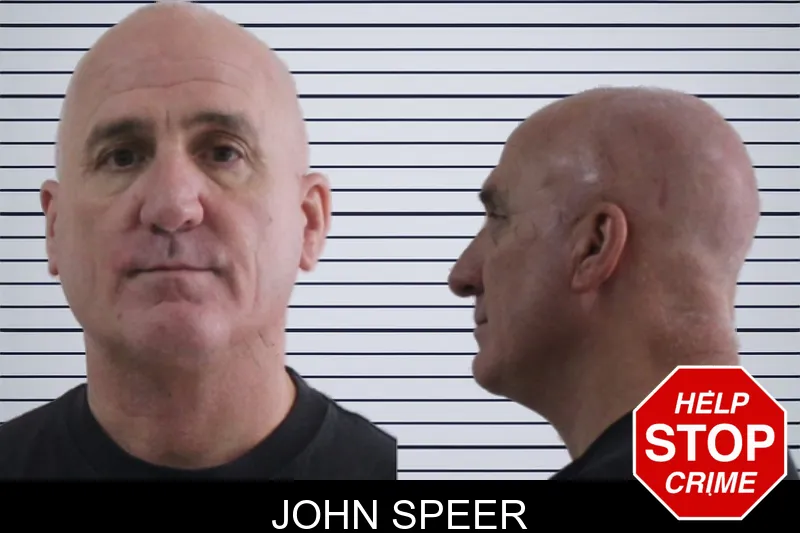 John Speer mugshot