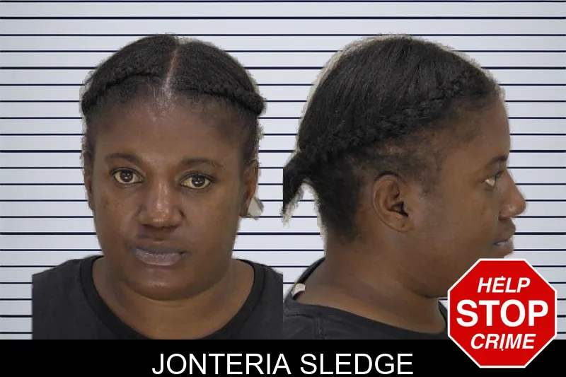 Jonteria Sledge mugshot – Richmond County , Georgia Jonteria Sledge mugshot