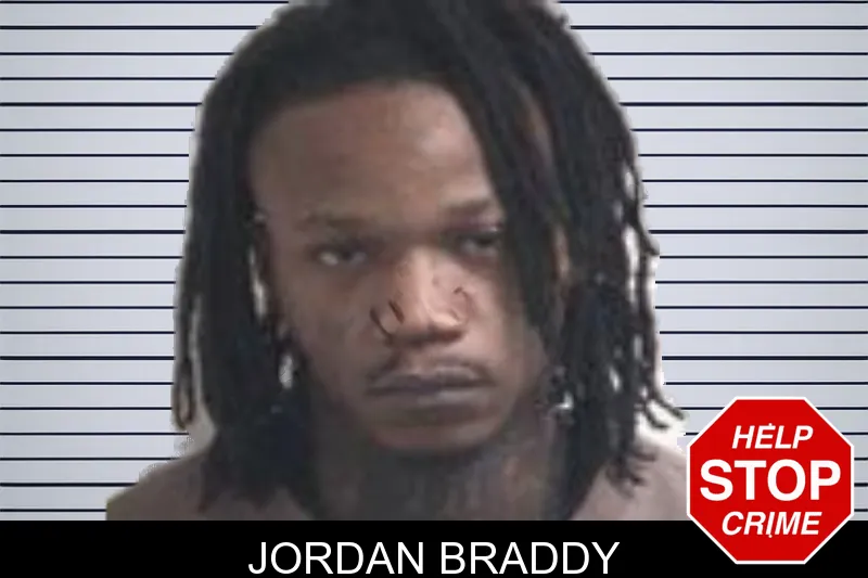 Jordan Braddy mugshot