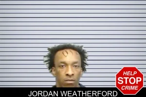 Jordan Weatherford mugshot