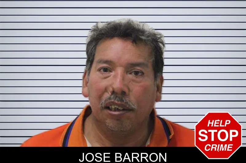 Jose Barron mugshot