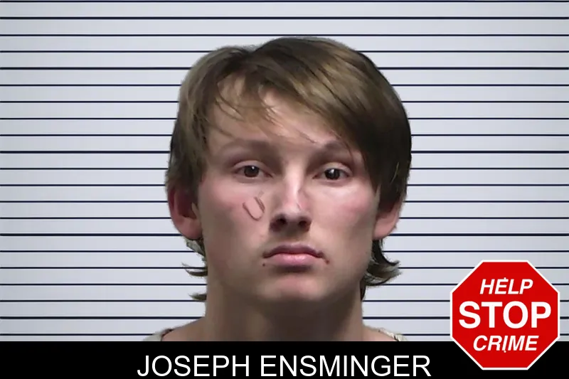 Joseph Ensminger mugshot