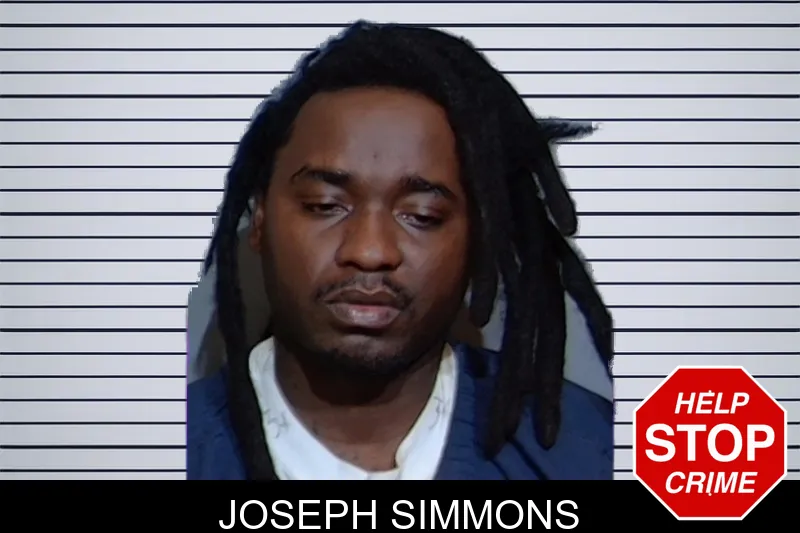 Joseph Simmons mugshot
