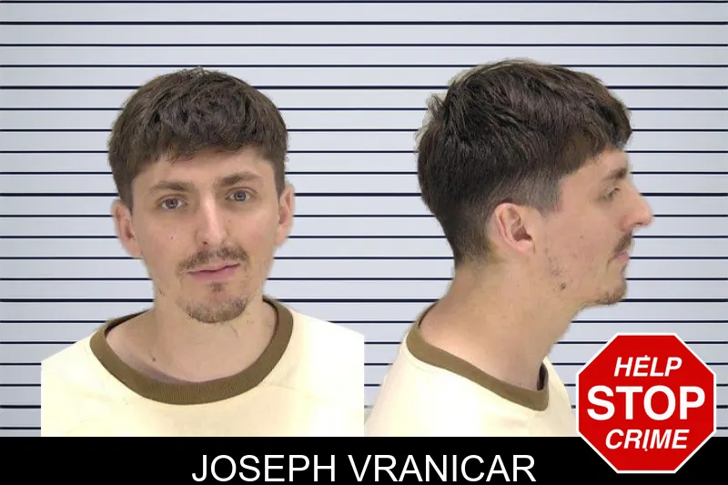 Joseph Vranicar mugshot