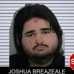 Joshua Breazeale mugshot