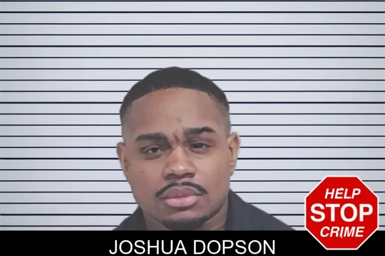 Joshua Dopson mugshot – Lowndes County , Georgia Joshua Dopson