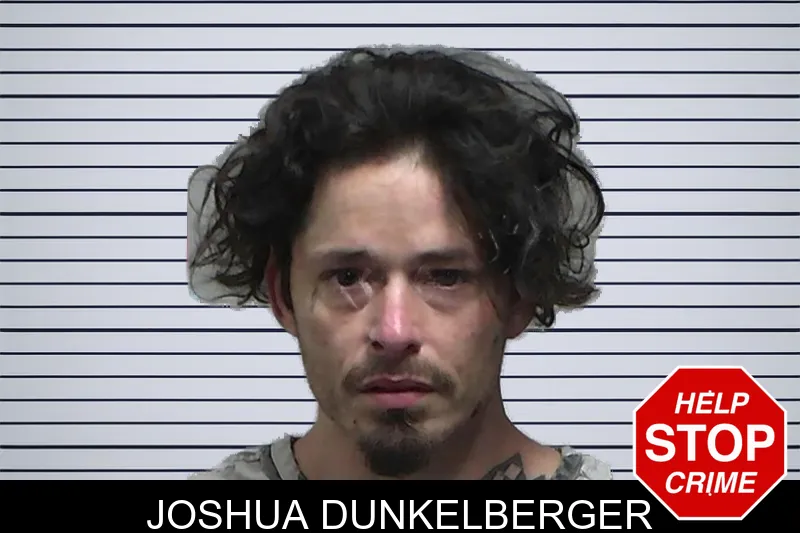 Joshua Dunkelberger mugshot