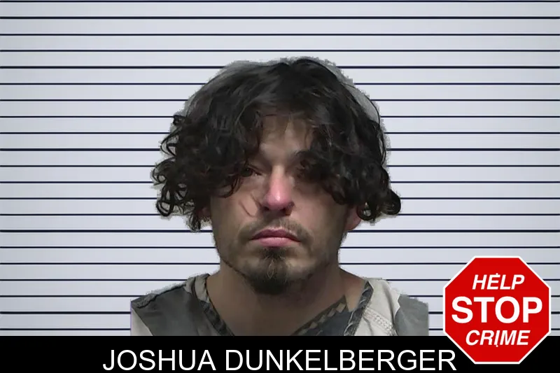 Joshua Dunkelberger mugshot