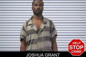 Joshua Grant mugshot