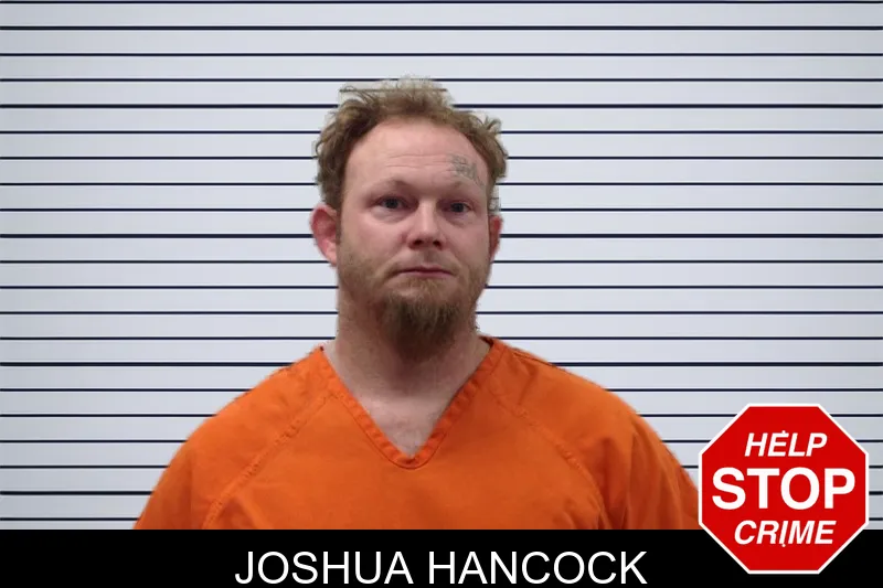 Joshua Hancock mugshot
