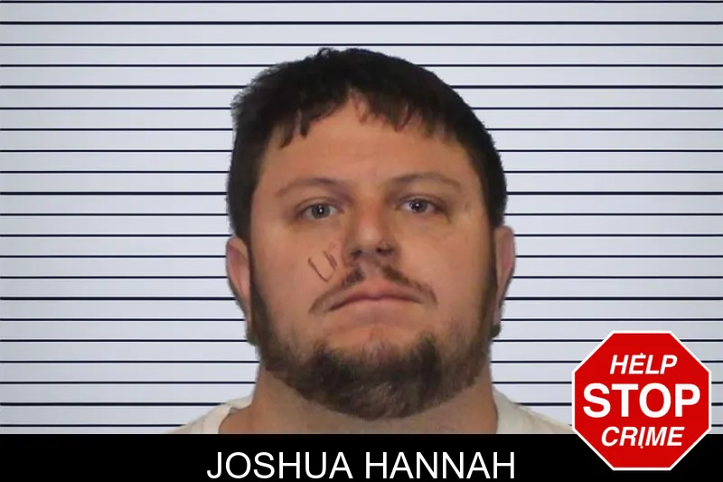 Joshua Hannah mugshot