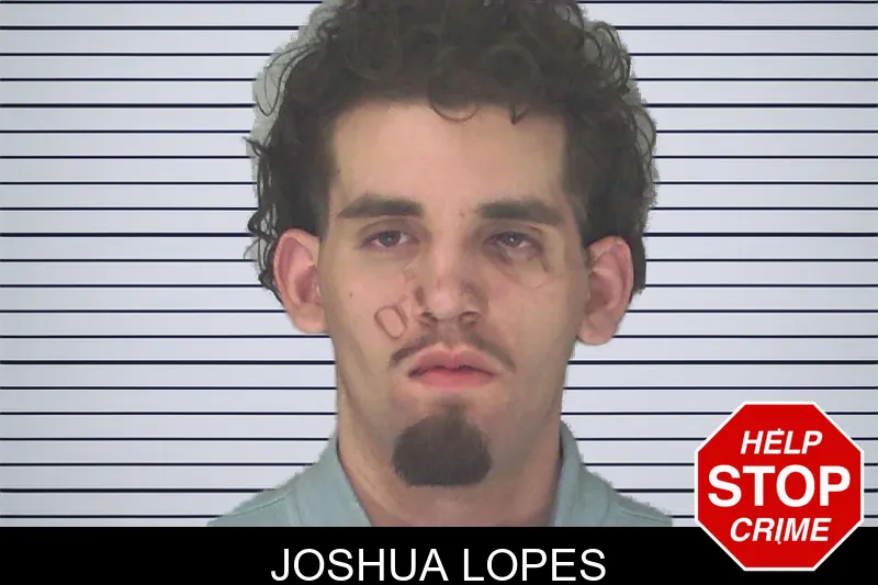 Joshua Lopes mugshot