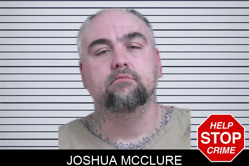 Joshua McClure mugshot