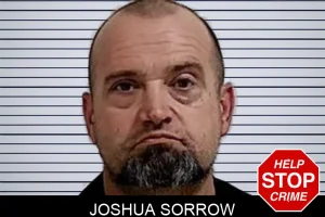 Joshua Sorrow mugshot