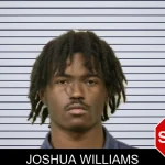 Joshua Williams mugshot
