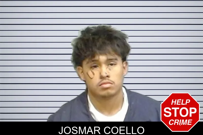 Josmar Coello mugshot