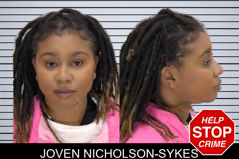 Joven Nicholson-Sykes mugshot
