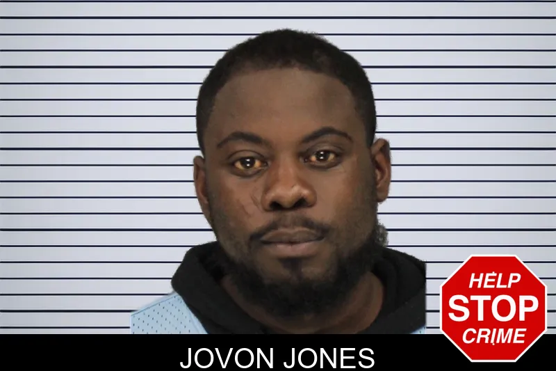 Jovon Jones mugshot