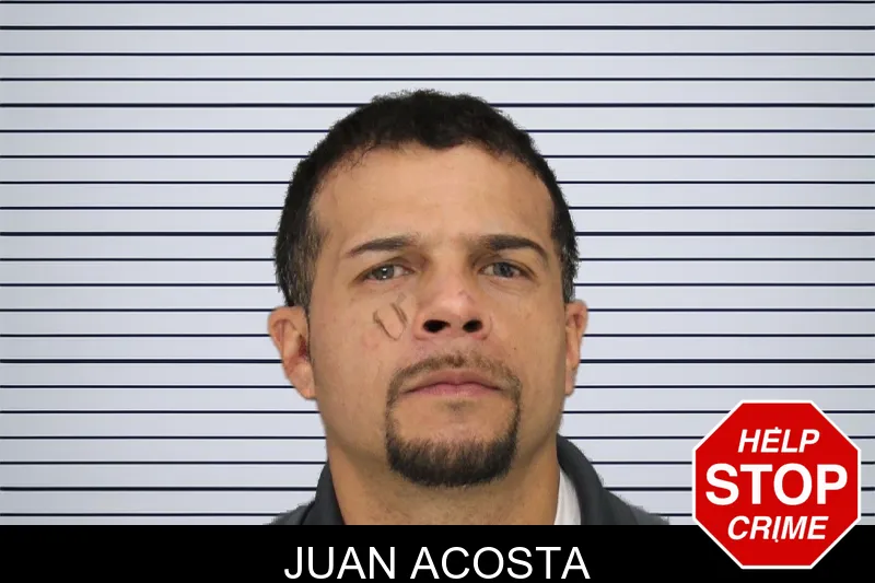 Juan Acosta mugshot