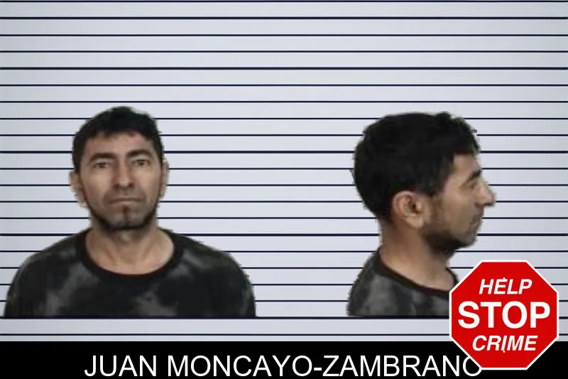 Juan Moncayo-Zambrano mugshot