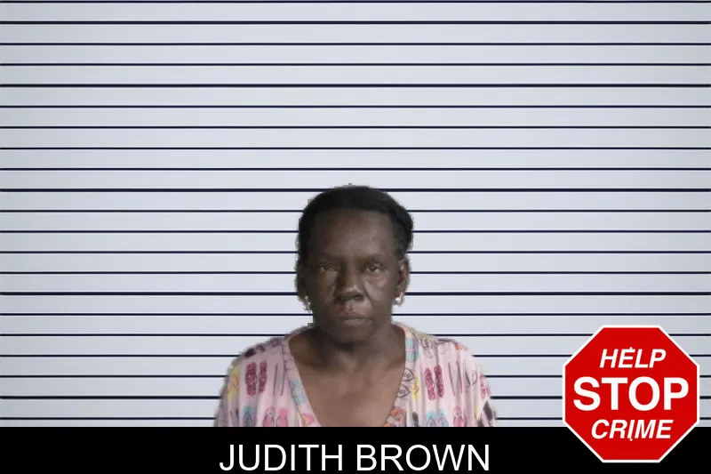 Judith Brown mugshot
