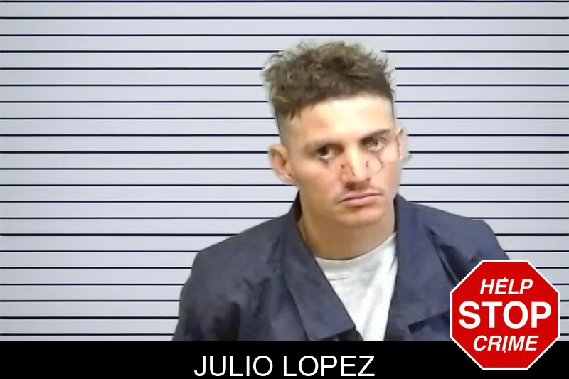 Julio Lopez mugshot