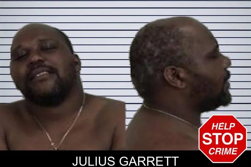 Julius Garrett mugshot