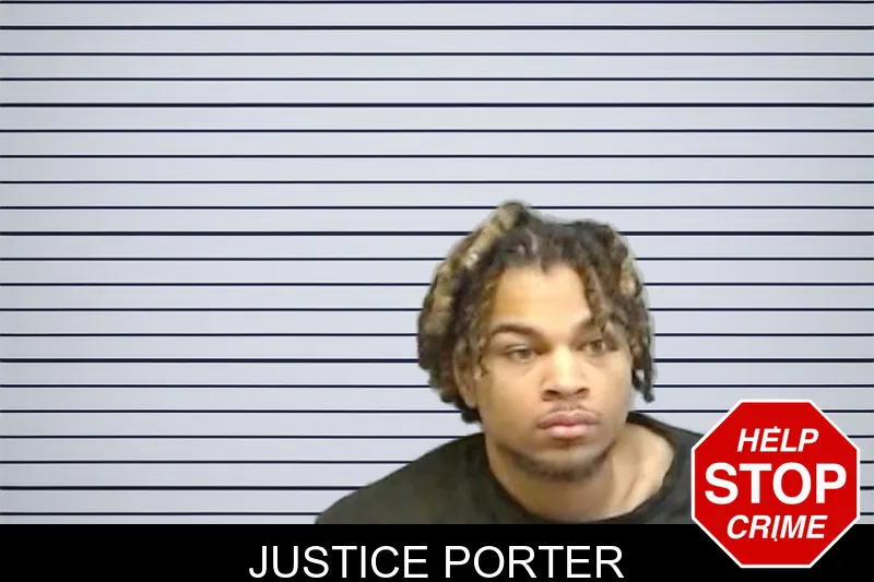 Justice Porter mugshot